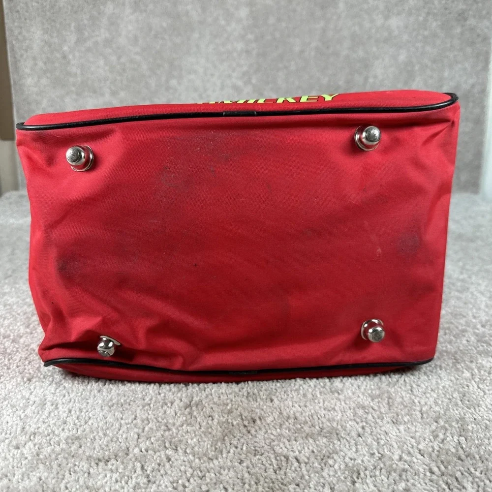 Disney Mickey Mouse Brunswick Team Mickey Vintage Bowling Bag Tote w/ Strap VTG